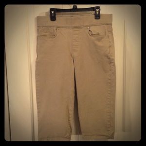 Khaki Capris